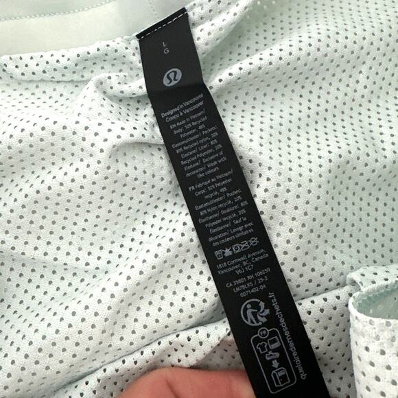 Lululemon Men's Dotted Link White Ocean Air Swim Short 7" Lined Size L - Picture 10 of 12